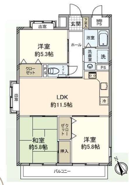 間取り：311002446874