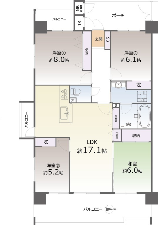 間取り：326000235945