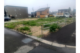 ５東１０売地の外観