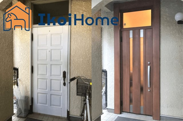 ●年中無休・当日予約可●リフォーム事例：玄関ドア工事　30万円～　住宅ローン利用可