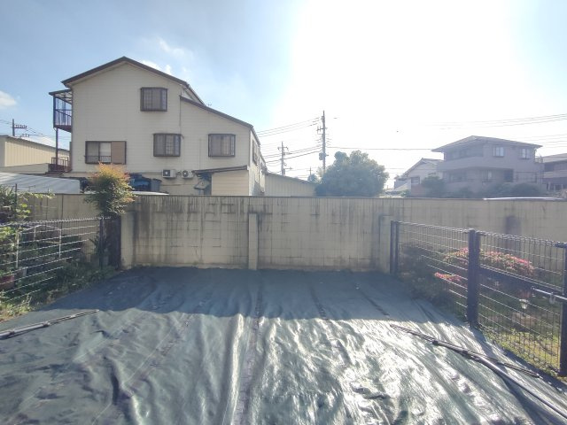【専用庭】　夏にはお子様の水遊びの場にも◎