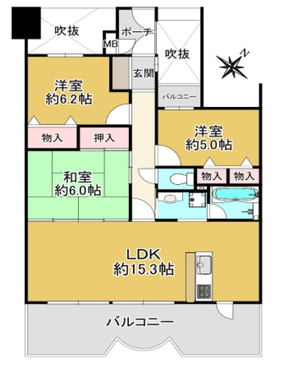 間取り：328000379428