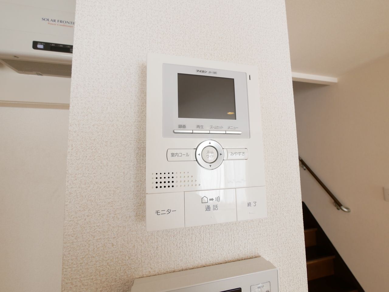 モニター付きインターフォン