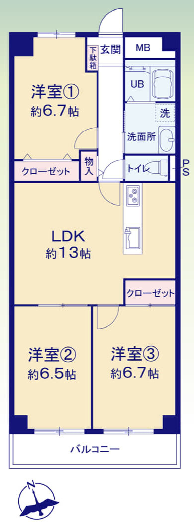 間取り：313004850062