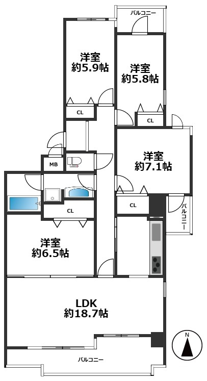 間取り：328000618053