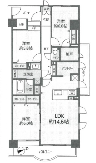 間取り：312001267805