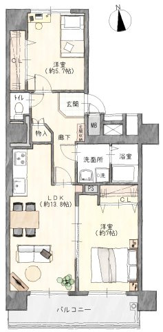 間取り：324000026881