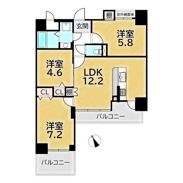 間取り：326000238654