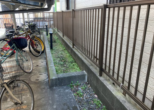 中庭（パティオ）とは、一つの建築物の内部に設けられた、壁などで囲われている庭のことを指します。コの字型、ロの字型が主流ですが、L字型の中庭もあります。最近では、インテリア性の高さからも人気があります。