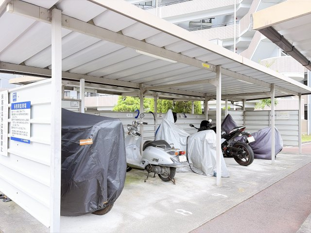 バイク置場