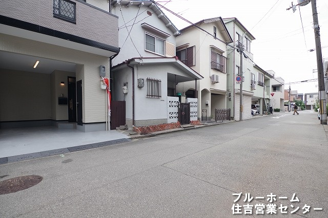 別角度からの前面道路です！