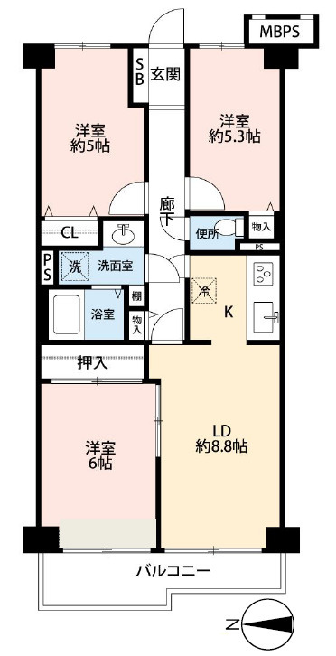 間取り：311002378480