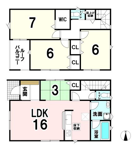 間取り：329000135071