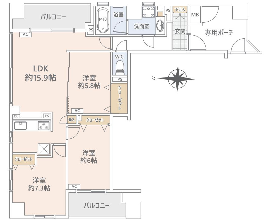 間取り：313004561450