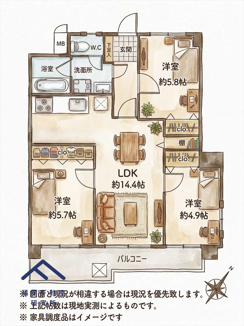 間取り：340000297144