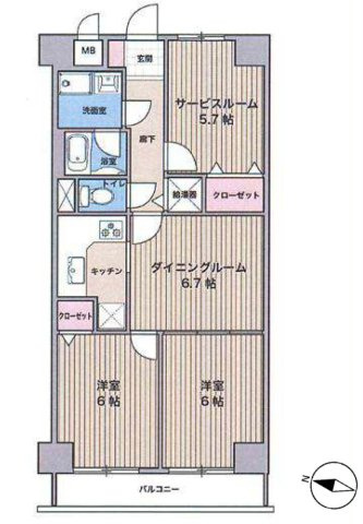 間取り：314002817396