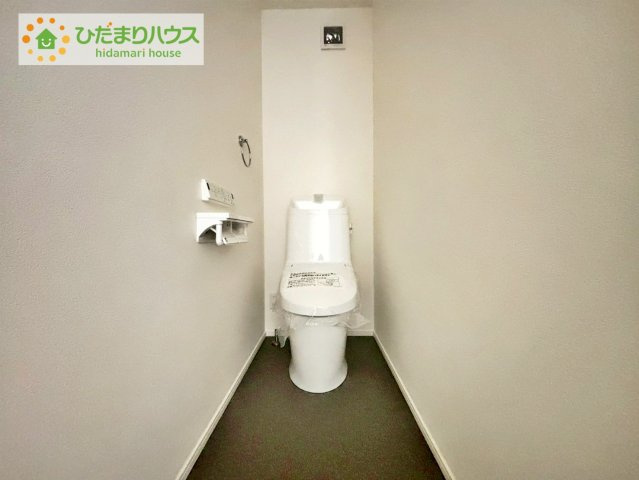 トイレは1F、2F共に完備！取り合いになることがありませんね(^^)/