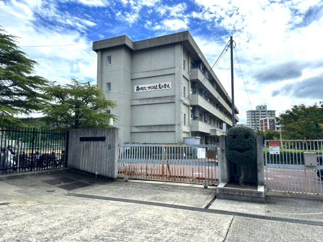 箕面市立第五中学校の学校区です。