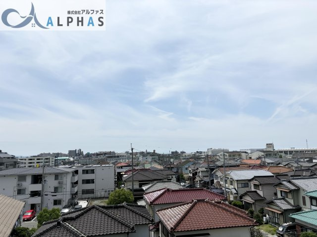 ルーフバルコニーからの眺望♪