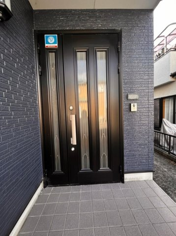 ゆったりとした玄関です