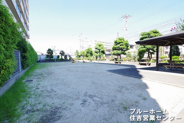 敷地内広場です！
