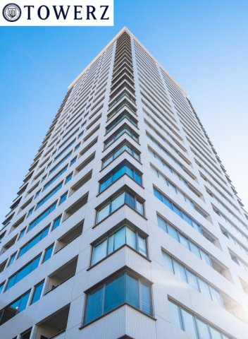 【外観】総戸数114戸、地上約86ｍ・27階建ての高層タワーマンション！