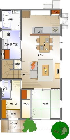 1階平面図