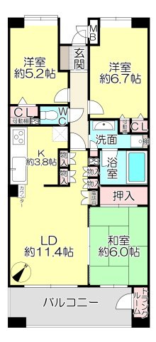 間取り：323000441138