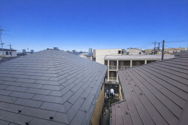 3階からの見晴らし開放的です