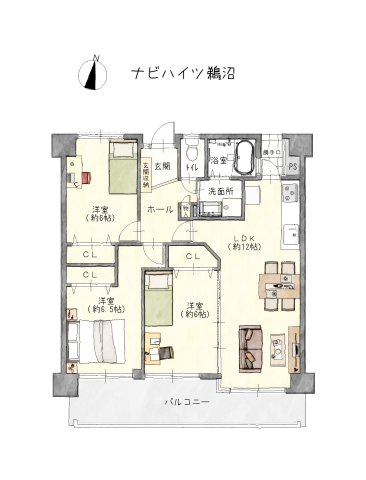 間取り：321000081594