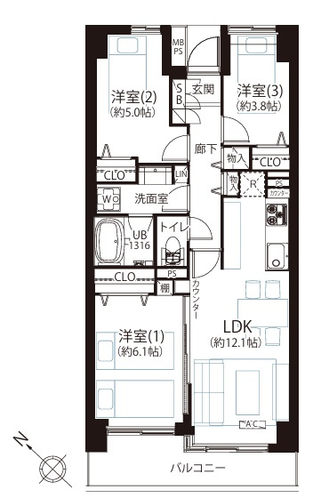間取り：314002469559