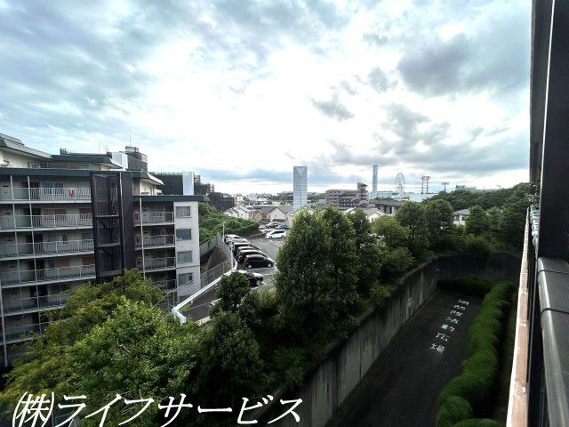 バルコニーからの眺望／7階部分につき良好です！