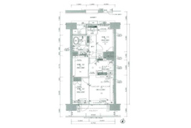 国分寺市南町の中古マンションの間取り