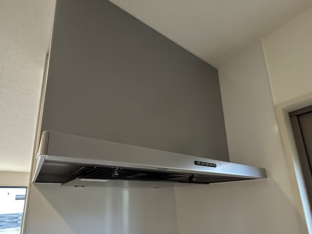 掃除も楽々、レンジフード