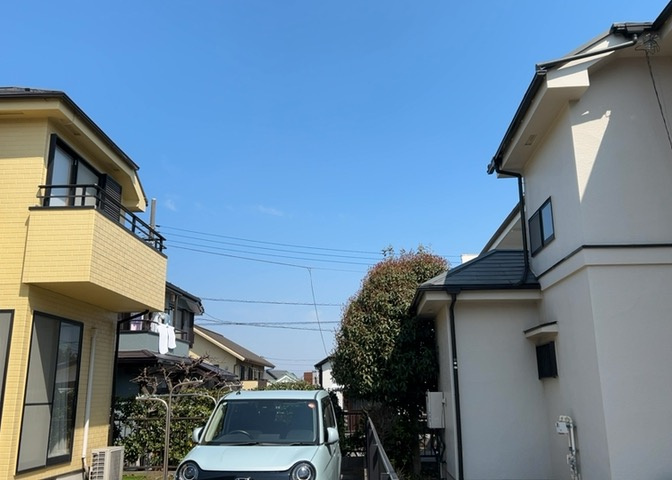 眺望を気にして物件を探す場合、前面に建物が建っていないか現地で確認しましょう！前面に建物があると景色はもちろん、日当たりや風通しにも影響が出てきます。住んだ時のことを想像しながら現地見学をしましょう。