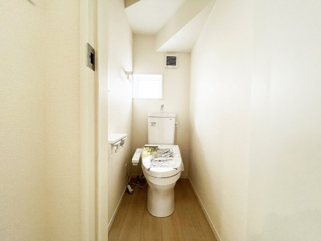 節水型のトイレです。