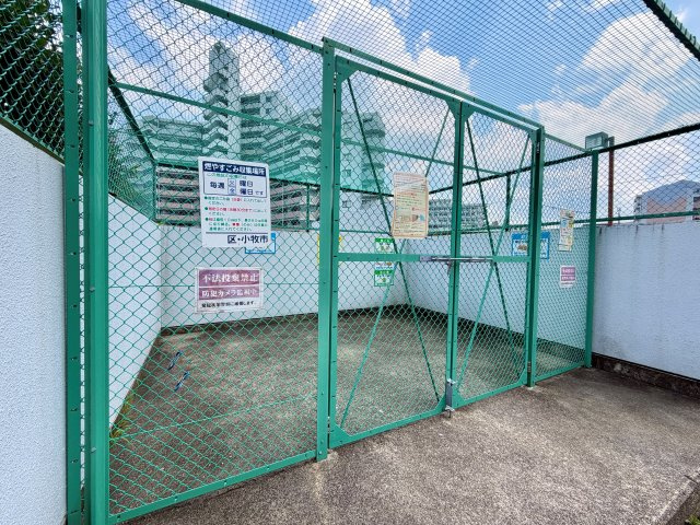 ゴミ捨て置き場
