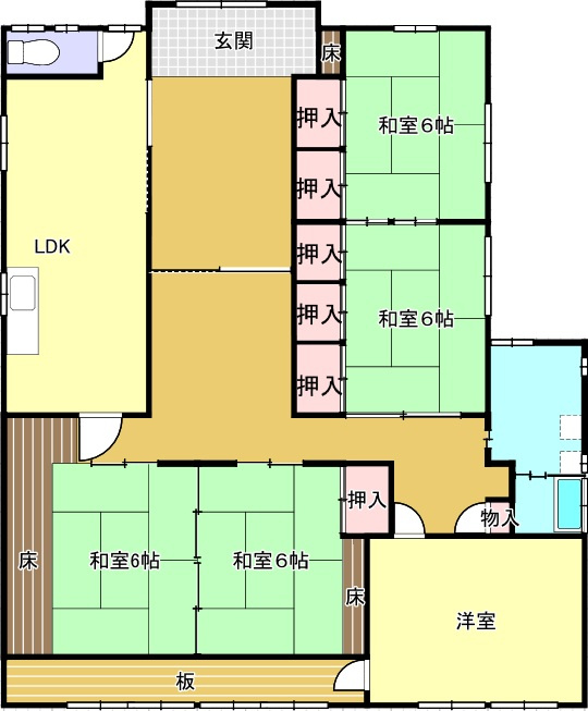 間取り：328000664213
