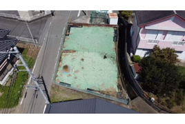 南アルプス市下宮地　売地の外観