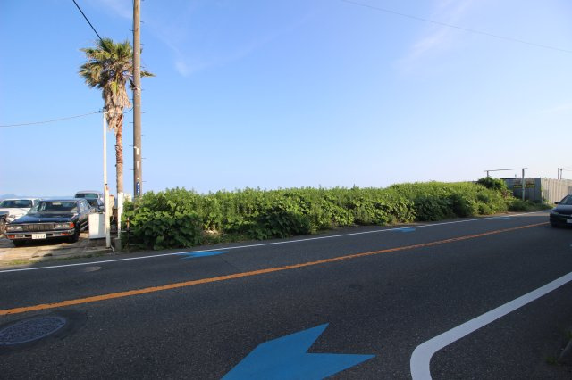 現状更地の状態です。現状渡しとなりますので、雑草の除去、地盤調査・地盤改良工事等が必要な場合は、買主様のご負担となりますので、ご了承ください。