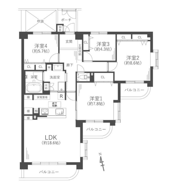 間取り：328000687803