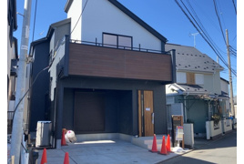 相模原市中央区宮下本町の新築戸建ての外観