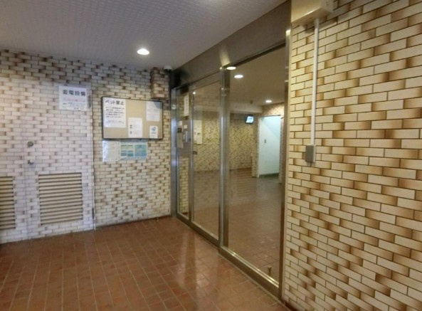 オートロック付きで安心です
