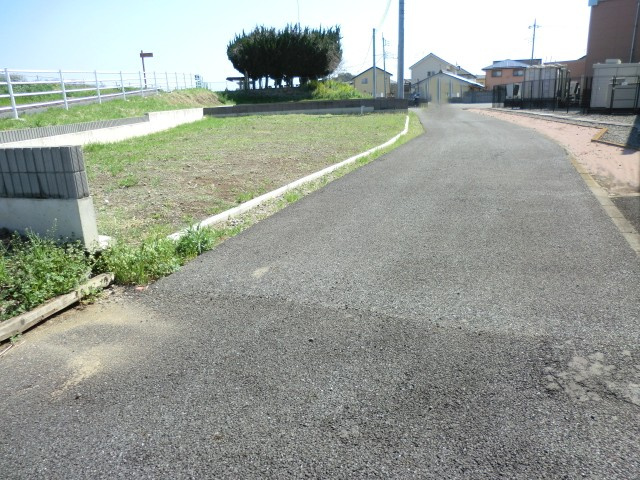 全区画の南側道路