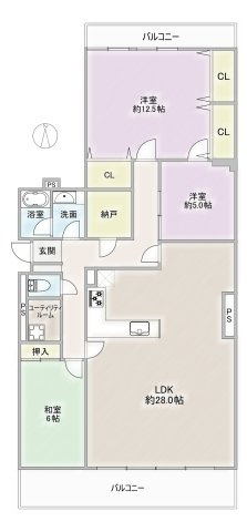 間取り：323000497367