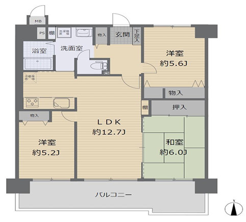 間取り：328000644693
