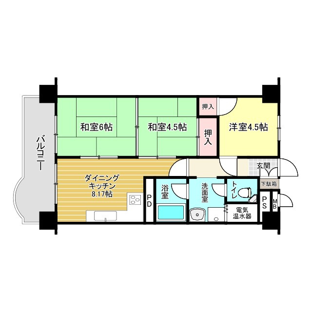 間取り：334000250647