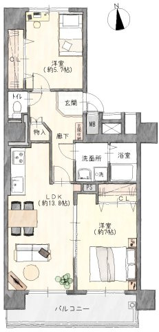 間取り：324000026881
