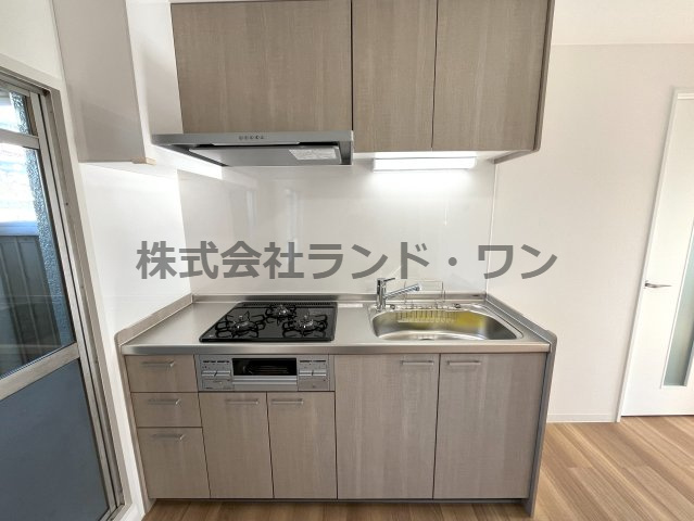 Ｉ型のキッチン