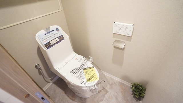 新規ウォッシュレットトイレに更新